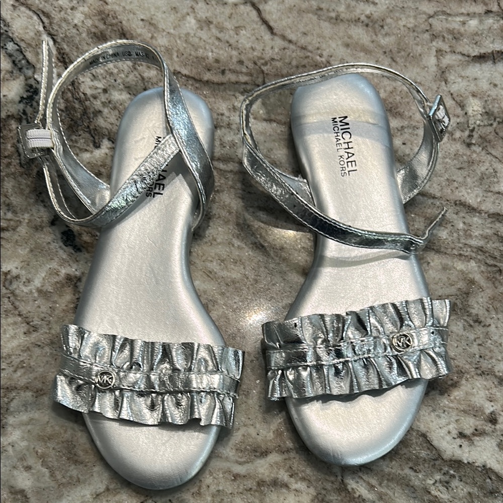 Michael Kors Silver Women's Sandals